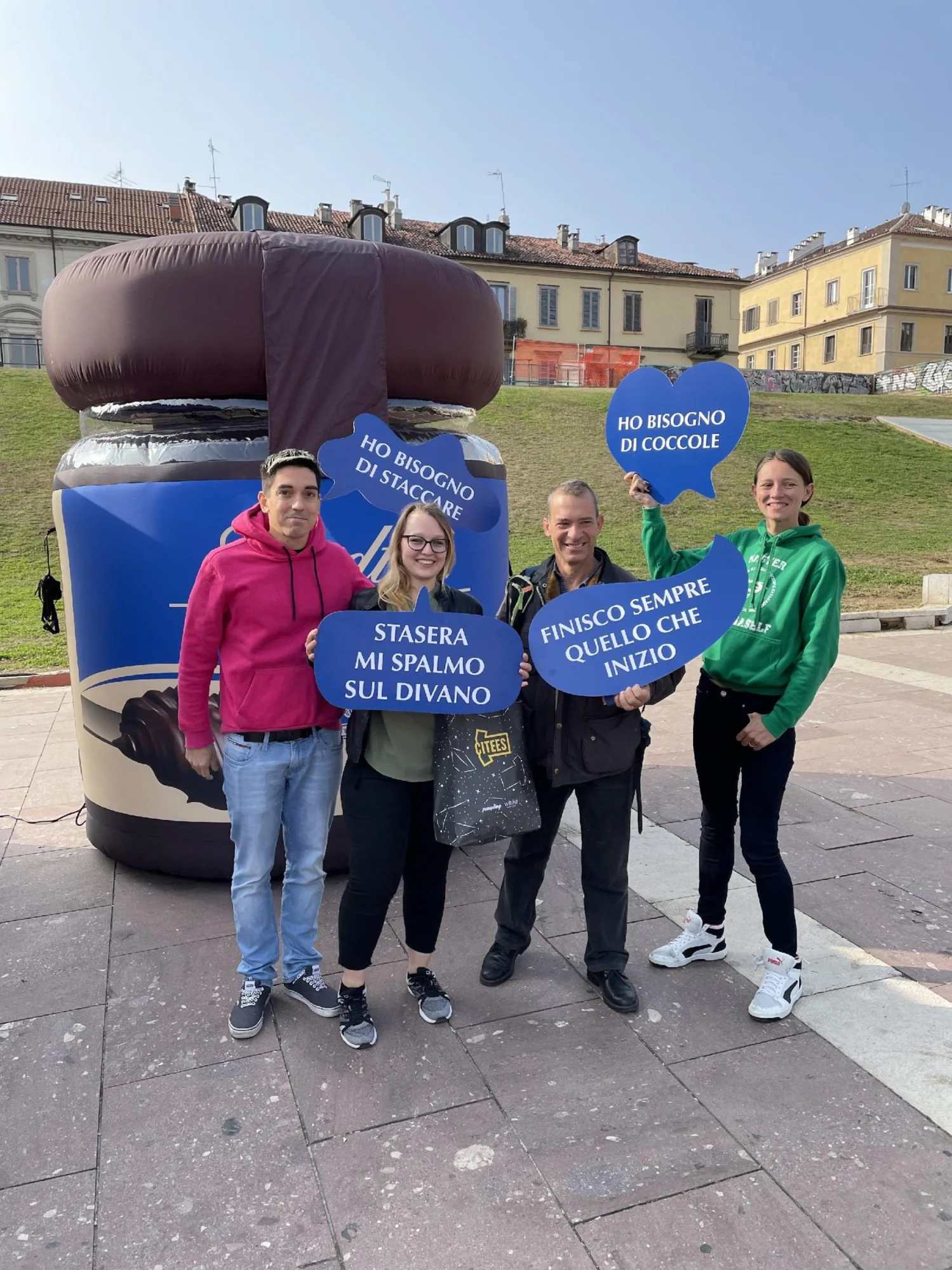adulti evento lindt crema al cioccolato fondente