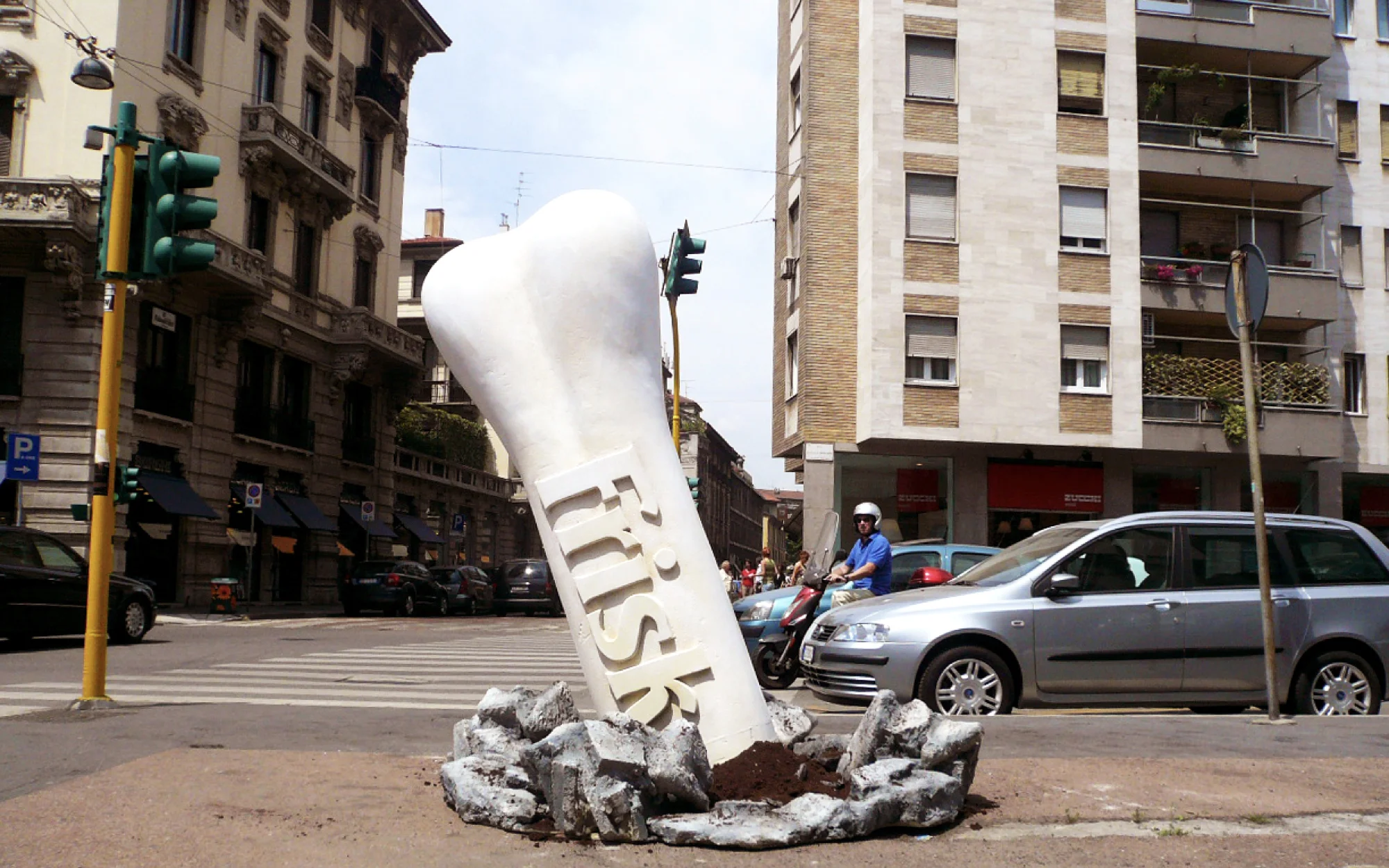 evento frieskies osso dentro la strada